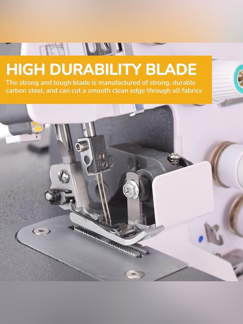4 Thread Overlock Machine Serger Sewing Machine - Picture 8 of 11